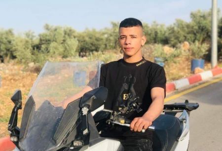 ارتقاء الفتى حمزة أمجد الأشقر برصاص الجيش الإسرائيلي في نابلس